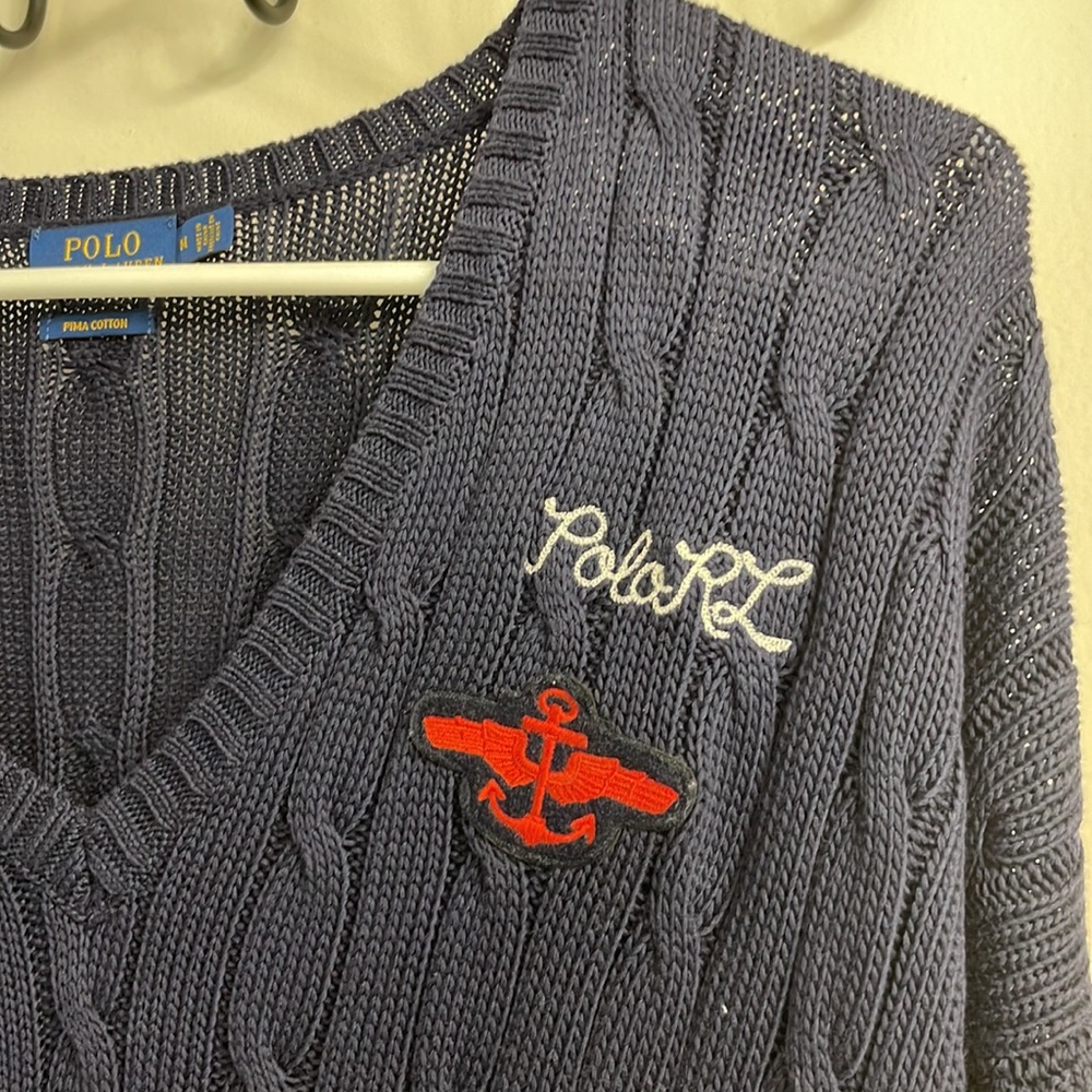 Polo Relaxed Fit Sweater